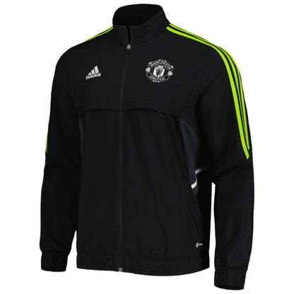 Manchester United Presentation AEROREADY Full-Zip Jacket - Black | Adidas online