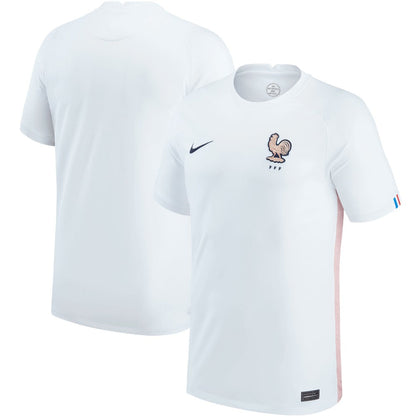 France Women's National Team Youth 2022/23 Away Replica Blank Jersey - White | Nike outlet