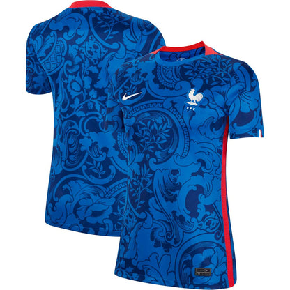 France Women's National Team Women's 2022/23 Home Replica Blank Jersey - Blue | Nike discount