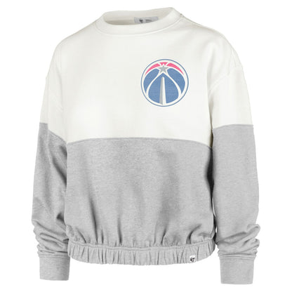 Washington Wizards '47 Women's City Edition Take Two Bonita Sweatshirt - Cream | 47 brand sale