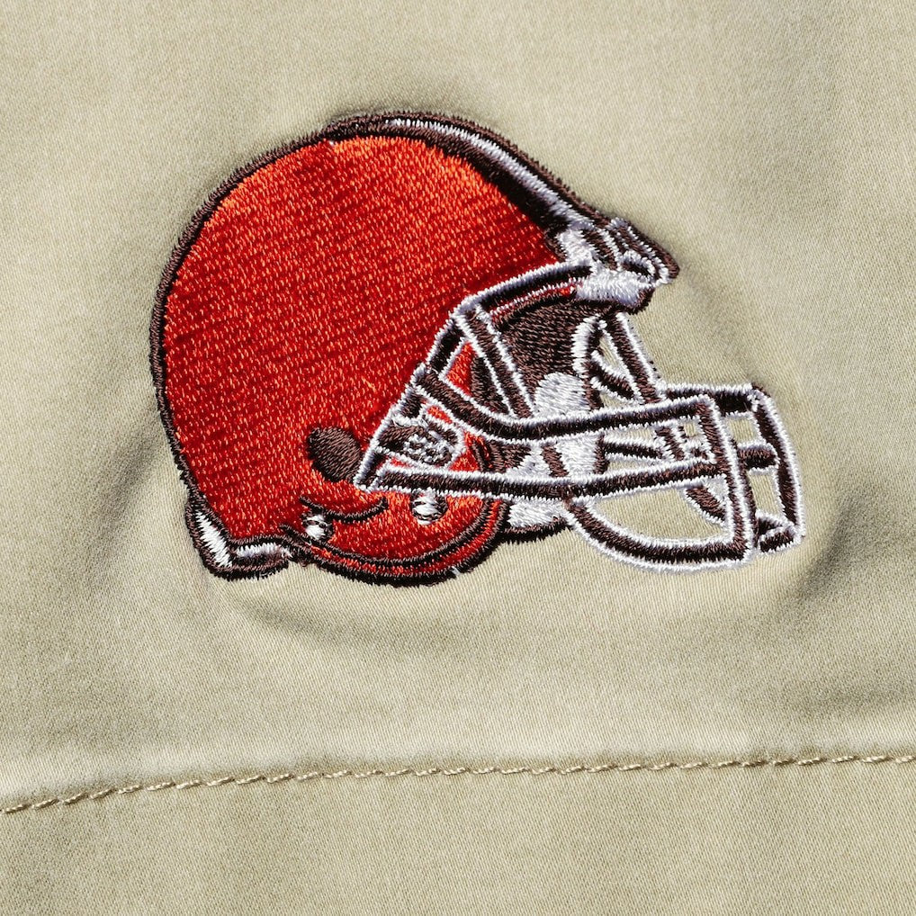 Cleveland Browns Boracay Tri-Blend Shorts - Khaki cheap