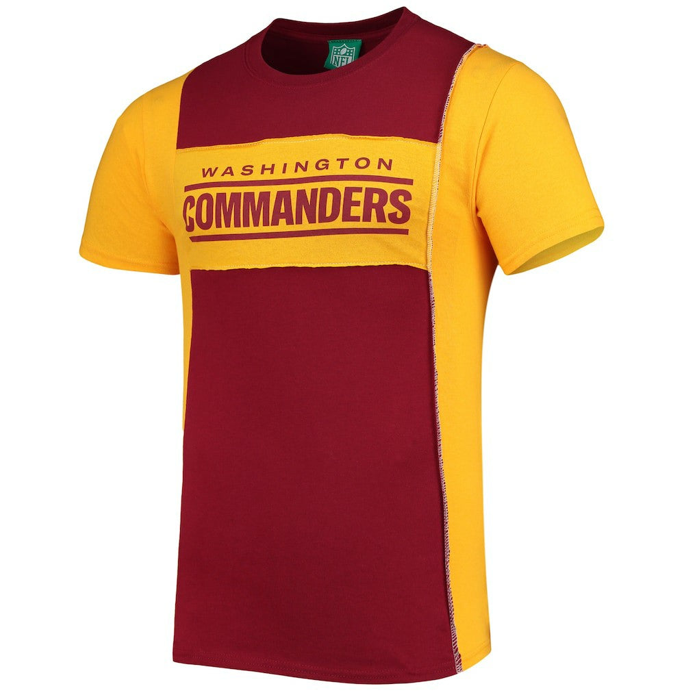Washington Commanders Refried Apparel Split Side T-Shirt - Burgundy sale