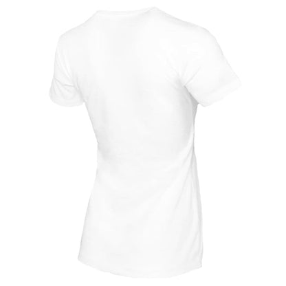 San Diego Padres Tiny Turnip Women's Baseball Bow T-Shirt - White