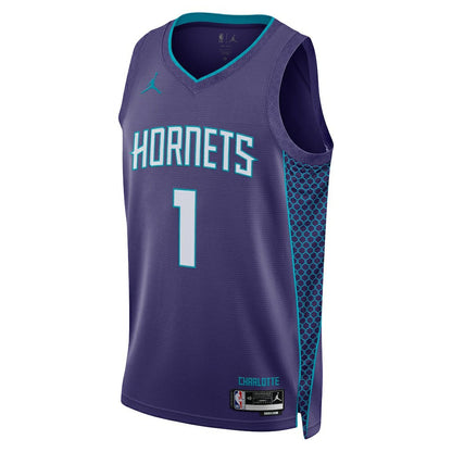 LaMelo Ball Charlotte Hornets Jordan Brand Unisex Swingman Jersey - Statement Edition - Purple online