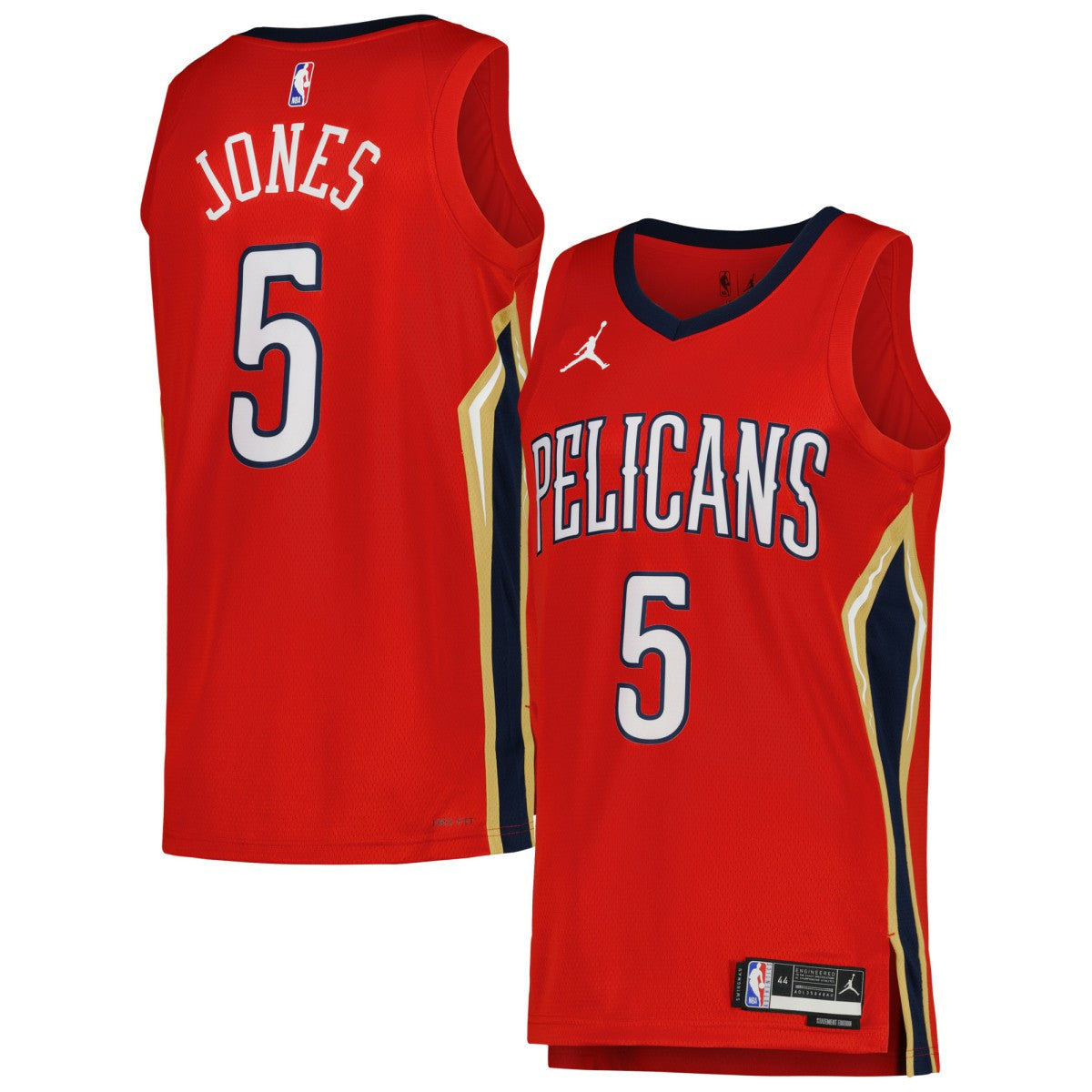 Herbert Jones New Orleans Pelicans Jordan Brand Unisex Swingman Jersey - Statement Edition - Red discount