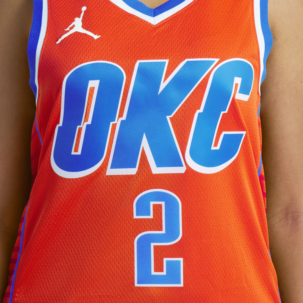 Shai Gilgeous-Alexander Oklahoma City Thunder Jordan Brand Unisex Swingman Jersey - Statement Edition - Orange for sale