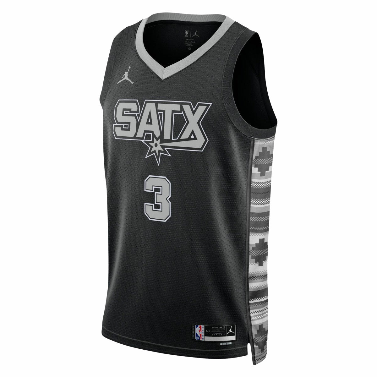 Keldon Johnson San Antonio Spurs Jordan Brand Unisex Swingman Jersey - Statement Edition - Black outlet