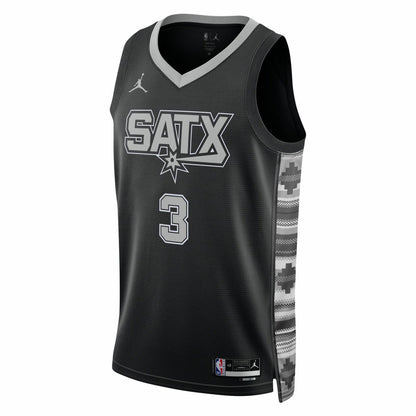 Keldon Johnson San Antonio Spurs Jordan Brand Unisex Swingman Jersey - Statement Edition - Black outlet
