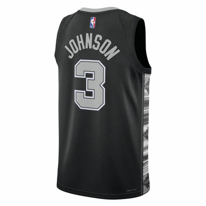 Keldon Johnson San Antonio Spurs Jordan Brand Unisex Swingman Jersey - Statement Edition - Black outlet