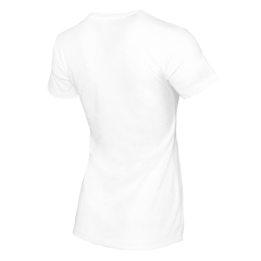 Milwaukee Brewers Tiny Turnip Women's Peace Love Baseball T-Shirt - White