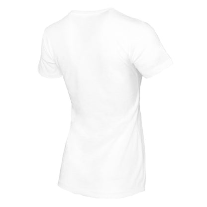 Milwaukee Brewers Tiny Turnip Women's Peace Love Baseball T-Shirt - White