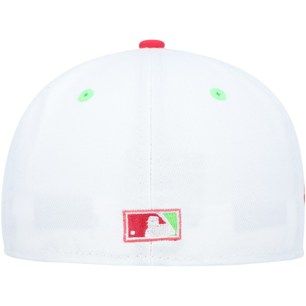 Washington Nationals  Robert F. Kennedy Memorial Stadium Strawberry Lolli 59FIFTY Fitted Hat - White/Coral | New Era