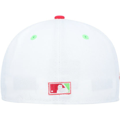 Washington Nationals  Robert F. Kennedy Memorial Stadium Strawberry Lolli 59FIFTY Fitted Hat - White/Coral | New Era