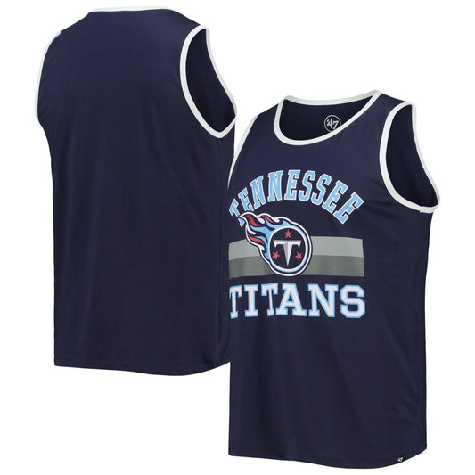 Tennessee Titans '47 Edge Super Rival Tank Top - Navy outlet