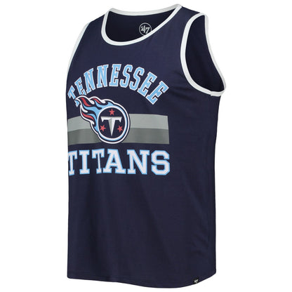 Tennessee Titans '47 Edge Super Rival Tank Top - Navy outlet