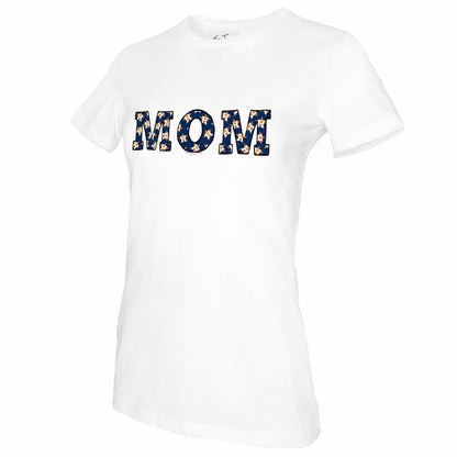 Houston Astros Tiny Turnip Women's Mom T-Shirt - White