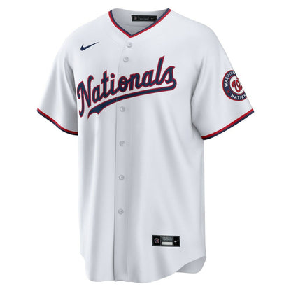 Washington Nationals Home Blank Replica Jersey - White | Nike