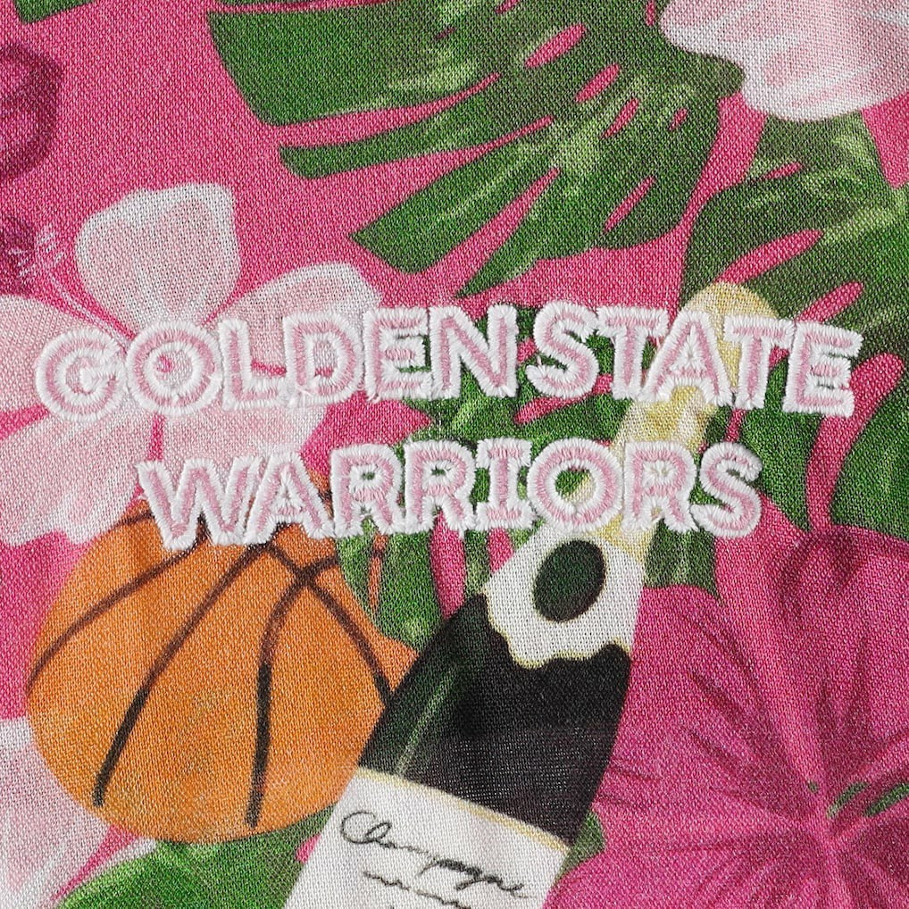 Golden State Warriors Lusso Women's Finley-Frankie Party Top & Shorts Set sale - Pink shop