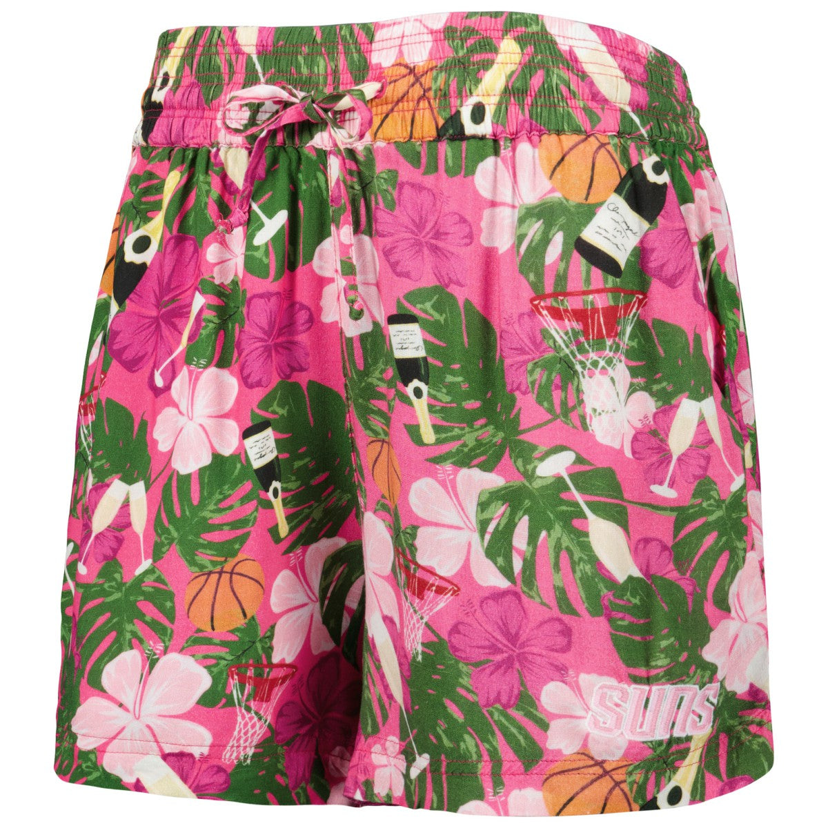 Phoenix Suns Lusso Women's Finley-Frankie Party Top & Shorts Set - Pink for sale