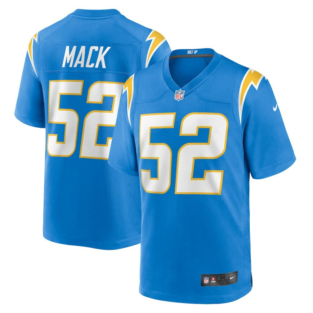 Khalil Mack Los Angeles Chargers Game Jersey - Powder Blue | Nike cheap