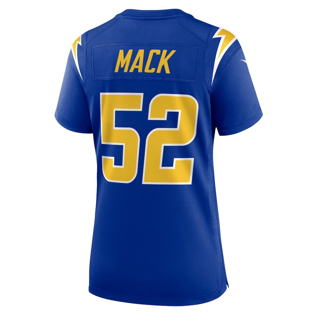 Khalil Mack Los Angeles Chargers Women's Alternate Game Jersey - Royal | Nike sale