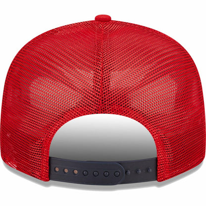 Washington Nationals Patriot Trucker 9FIFTY Snapback Hat - Red | New Era