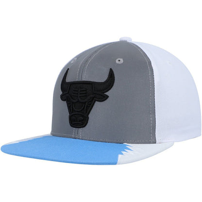 Chicago Bulls Day 5 Snapback Hat - Silver/Blue | Mitchell & Ness sale