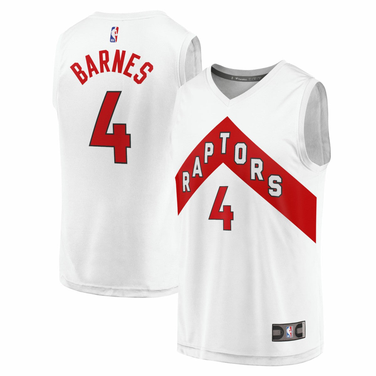 Scottie Barnes Toronto Raptors Fast Break Replica Jersey - Association Edition - White | Fanatics cheap