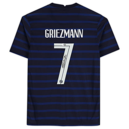 Antoine Griezmann France Autographed Blue Jersey | Fanatics shop