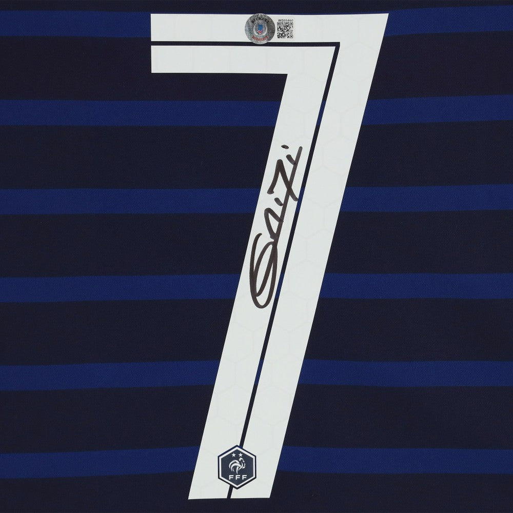 Antoine Griezmann France Autographed Blue Jersey | Fanatics shop