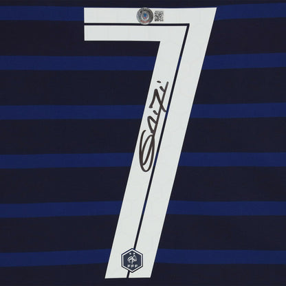Antoine Griezmann France Autographed Blue Jersey | Fanatics shop