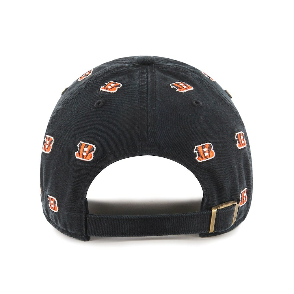 Cincinnati Bengals '47 Women's Confetti Clean Up Adjustable Hat - Black on sale