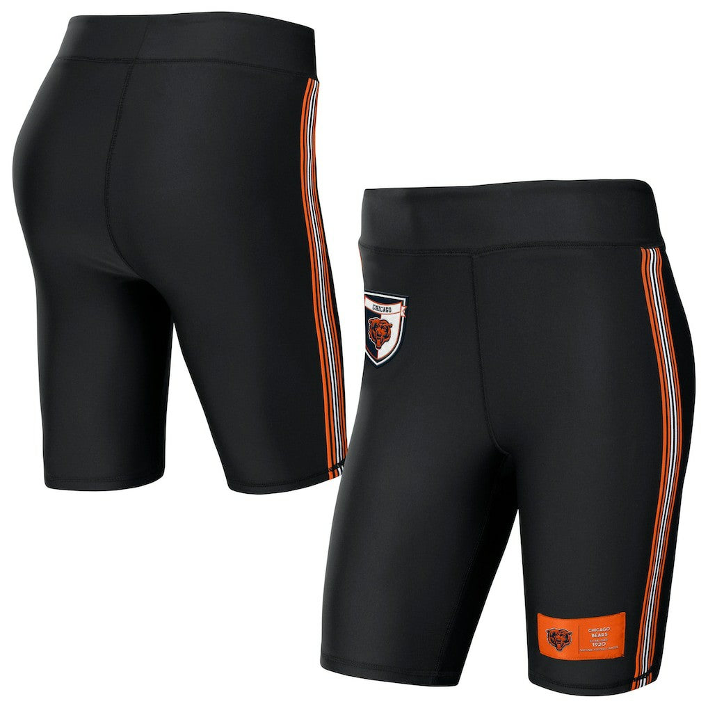 Chicago Bears WEAR by Erin Andrews Women's Biker Shorts - Black outlet