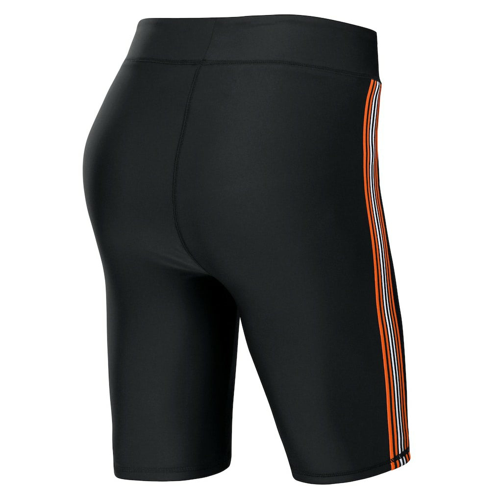 Cleveland Browns WEAR by Erin Andrews Women's Biker Shorts - Black sale
