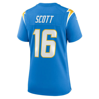JK Scott Los Angeles Chargers Women's Game Jersey - Powder Blue | Nike for sale