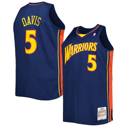 Baron Davis Golden State Warriors Big & Tall Hardwood Classics 2006/07 Swingman Jersey sale - Navy | Mitchell & Ness on sale