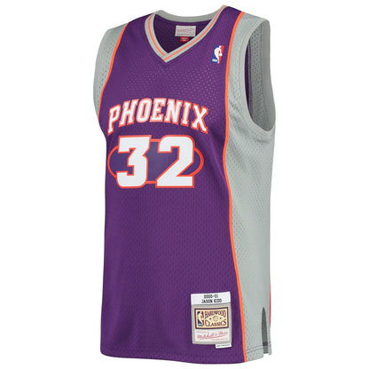 Jason Kidd Phoenix Suns Big & Tall Hardwood Classics 2000/01 Swingman Jersey - Purple | Mitchell & Ness sale