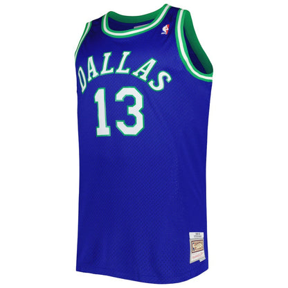 Steve Nash Dallas Mavericks Big & Tall Hardwood Classics 1998/99 Swingman Jersey sale - Blue | Mitchell & Ness cheap