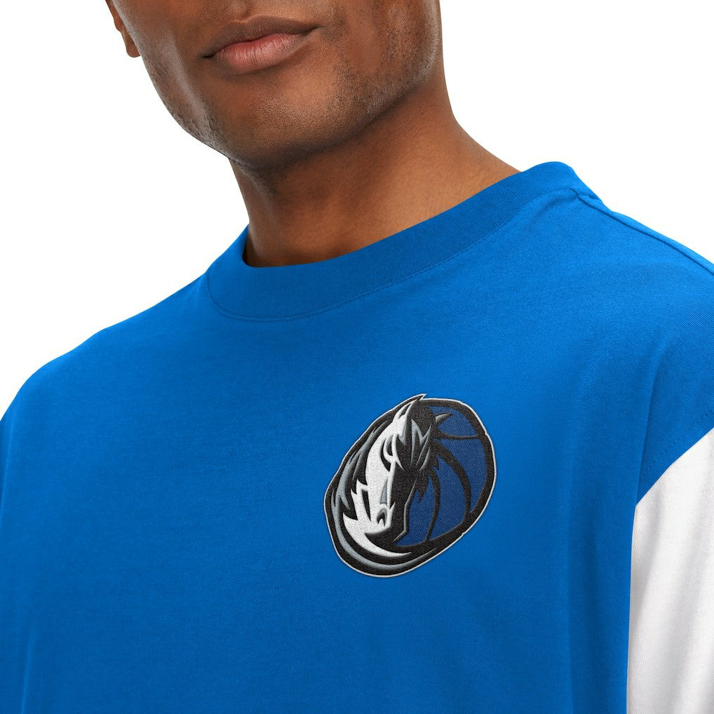 Dallas Mavericks Tommy Jeans Richie Color Block Long Sleeve T-Shirt sale - Royal online