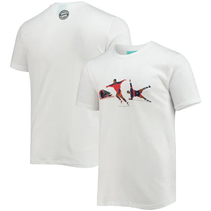 Giovane Élber Bayern Munich Hands-of-God T-Shirt - White discount
