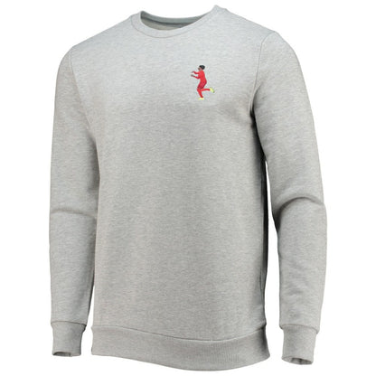 Serge Gnabry Bayern Munich Hands of God Sweatshirt - Heathered Gray outlet