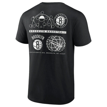 Brooklyn Nets Court Street Collective T-Shirt - Black | Fanatics on sale