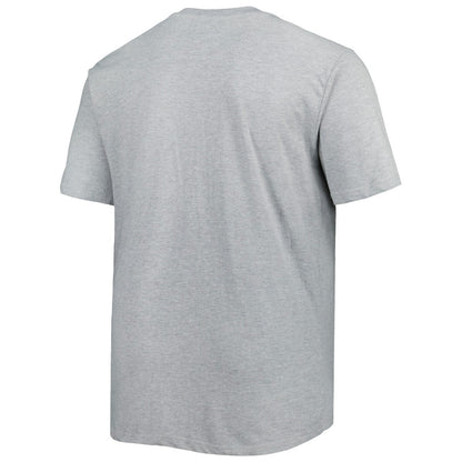 Milwaukee Bucks Big & Tall Heart & Soul T-Shirt - Heathered Gray for sale