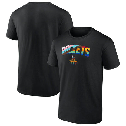 Houston Rockets Pride T-Shirt - Black on sale