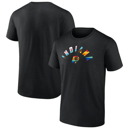 Indiana Pacers Pride T-Shirt - Black on sale