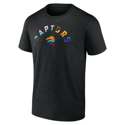 Toronto Raptors Pride T-Shirt - Black cheap