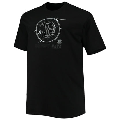 Brooklyn Nets Big & Tall Pop T-Shirt - Black for sale