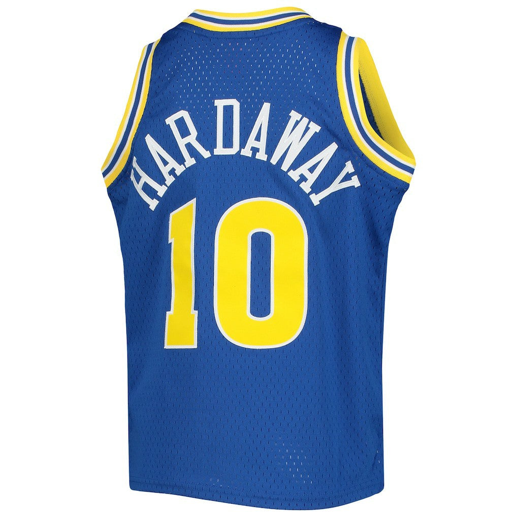 Tim Hardaway Golden State Warriors Youth 1990/91 Hardwood Classics Swingman Jersey sale - Royal | Mitchell & Ness on sale