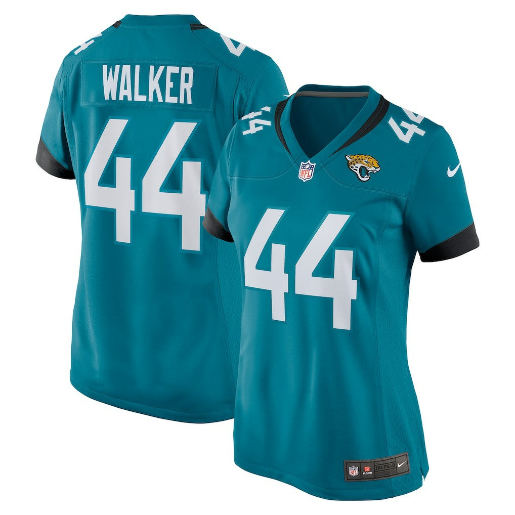 Travon Walker Jacksonville Jaguars Women's Player Jersey - Teal | Nike cheap