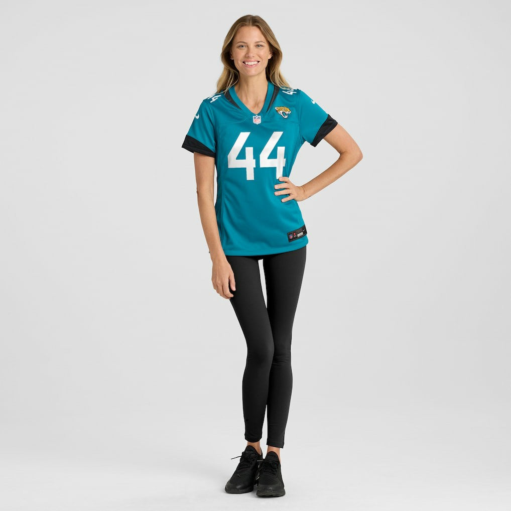 Travon Walker Jacksonville Jaguars Women's Player Jersey - Teal | Nike cheap